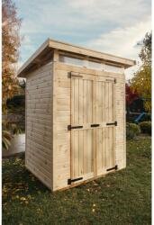 Upyard kerti ház Strongbox M alappal 163 cm x 127 cm natúr FSC®