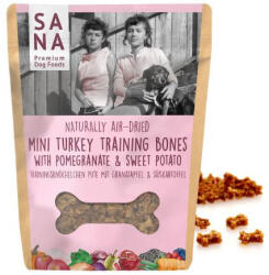 SANADOG SANAdog Mini With turkey Training recompensă with sweet potato și with pomegranate 100 g