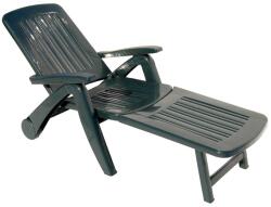  Saturno napozóágy 72 cm x 190 cm x 60 cm zöld (11961)