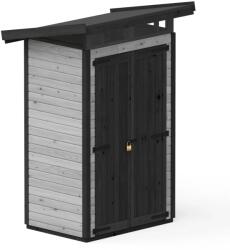 Upyard kerti ház Strongbox S alappal 127 cm x 87 cm szürke FSC®