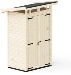 Upyard kerti ház Strongbox S alappal 127 cm x 87 cm natúr FSC®