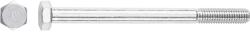  SW13 hatlapfejű csavar részleges menettel horganyzott M8 x 140 mm-súlyra