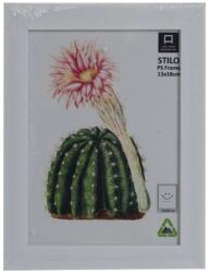  Fotókeret műanyag Stilo fehér S 13 cm x 18 cm