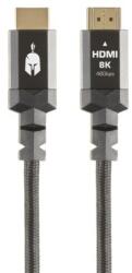 Spartan Gear Cablu Spartan Gear - 075774, HDMI/HDMI, 1.5m, Aluminum (075774)