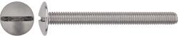  PZ félgömbfejű dugócsavar fehér horganyzott M4 x 16 mm 12 db