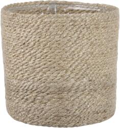 Mica Decorations Atlantic hínár virágkosár átmérő 20 cm x 20 cm krémszínű