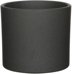 Mica Decorations Era kaspó 19, 5 cm átmérő x 17, 5 cm sötétszürke matt