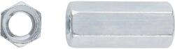 LUX-TOOLS M10 x 30 mm-es horganyzott összekötő anya - értékesítés súlyra