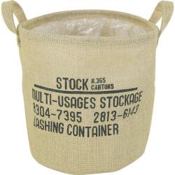  24 cm-es juta-növénykosár