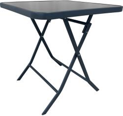  Toconao négyzet alakú összecsukható asztal antracit 70 cm x 70 cm