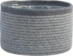  Növénykosár szürke újrahasznosított pamut 35 cm x 22 cm