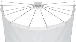 WENKO Zuhanyesernyő rozsdamentes acélkarral