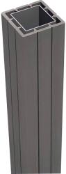  WPC oszlop 7 cm x 7 cm x 240 cm világosszürke