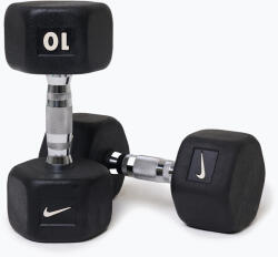 Nike Strength Gantere Nike Strength Hex Dumbbell 2 x 10 kg black/white