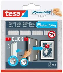 tesa Powerstrips CLICK 4x2 M 5, 4 kg