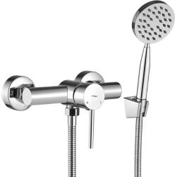 Laveo NOIA fali zuhanycsap zuhanyszettel, króm (BNK_041D) - aquamixwebaruhaz