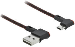 Delock 85270 USB kábel USB 2.0 0, 5 M USB A Micro-USB B Fekete (85270)