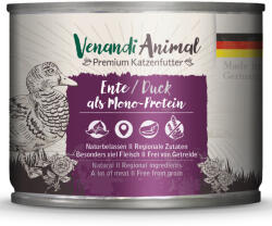  Venandi Animal 6x200 g Venandi Animal Monoprotein Kacsa nedves macskatáp