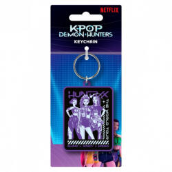 Kids Licensing K-POP Demon Hunters Huntrix PVC keychain (RK2510650)