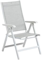  Kerti dönthető szék BASIC PLUS fehér/világosszürke (0301201-5200)