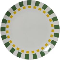 Kitchen goods ЧИНИЯ ПОРЦЕЛАН 874464 Ø26.9х2.7см БЯЛА С РАЙЕ (874464)