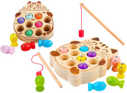 LeanToys Fa Árkádjáték Halfogáshoz 2 Bot