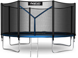 Neo-Sport Kerti trambulin 13ft/404cm külső hálóval és létrával Neo-Sport (N13Z221)