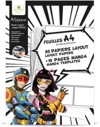 Sycomore Artissimo Hârtii de layout A4 + texturi - Manga