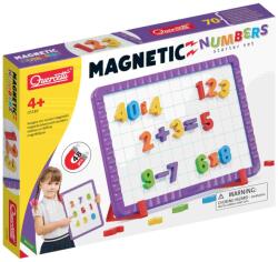 Quercetti Tablă magnetică Quercetti cu numere - 48 bucăți de magneți