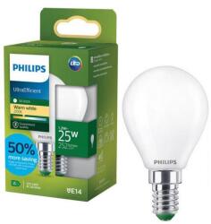 Philips LED izzó ULTRAEFFICIENT Philips P45 E14/1, 2W/230V 2700K 872110305219300 (P7374)
