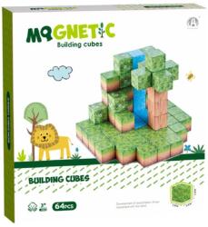 Retoys Mágneses építőkockák - szafari 64 db/cs Ajánlott 3-14 éves korig unisex (31569)