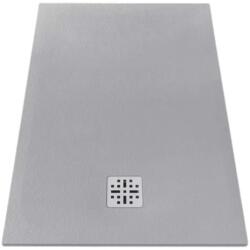 MARMY Dolomite 80x140 zuhanytálca Valentino Grey 807641801453 (807641801453)