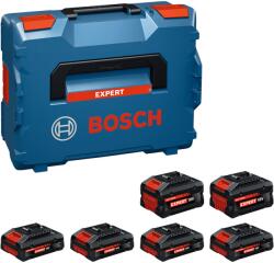 Bosch 4xEXBA18V-40 + 2xEXBA18V-80 akkumulátor szett L-Boxx - ban (1600A0373G) (1600A0373G)