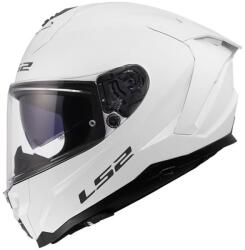 LS2 FF817 Challenger II Solid zárt motoros bukósisak fényes fehér