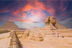 MÉDIA Öntapadó és mosható falfestmény Natura163 Sunset over the Sphinx, 250 x 150 cm (FOTOTAP8043)