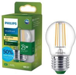 Philips LED izzó ULTRAEFFICIENT VINTAGE Philips P45 E27/1, 2W/230V 2700K 872110305221600 (P7375)