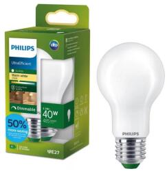 Philips Fényerőszabályozható LED izzó ULTRAEFFICIENT Philips A60 E27/2, 3W/230V 2700K 872110305195000 (P7362)