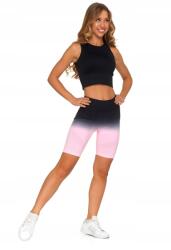 Moraj Harisnyanadrág, Moraj, magas derekú, varrás nélküli, push-up, fekete, rugalmas anyagból, S INTL (RDL2400-001-GRAPHITE-S)