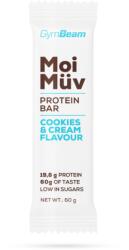 GymBeam MoiMüv fehérjeszelet 60 g krémes keksz