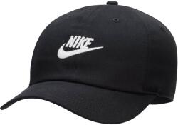 Nike Gyermeksapka, Nike Club Unstructured Futura Wash Cap, FB5063-010, fekete, Kids EU (FB5063-010-U)