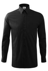 MALFINI Férfi ing Style LS, fekete, L-es méret