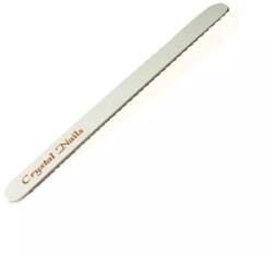 Crystal Nail's Crystal Nails Egyenes fehér reszelő 80/100 - sárga belsejű