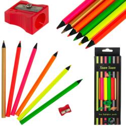 ZakupyTV 6 db neon színes ceruza készlet, ZakupyTV, Multicolor (MA-C122203)