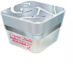Crystal Nail's Crystal Nails BabyBoomer - white 2 építőzselé - 50ml