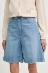 Weekend Max Mara pantaloni scurți pentru femei, din denim OZONO PPY2-SZD003_95X (2615141032600)