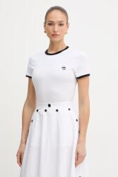 Karl Lagerfeld tricou pentru femei, din bumbac IKON PPY2-TSD1KI_00X (B2W17026)