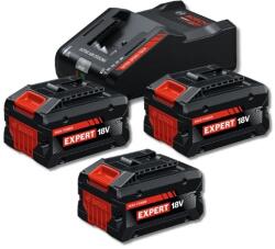 Bosch EXPERT 2 × EXBA18V-80 + EXAL18V-160 - 3 darab 18V 8Ah akkumulátor és töltő készlet - 0615V0005R (0615V0005R)