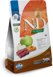N&D Pumpkin Szarvas & Alma Felnőtt Száraz Macskaeledel 300g
