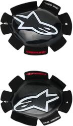 Alpinestars Slideri pentru genunchi Alpinestars GP Tech negru-alb (AIM160-626)