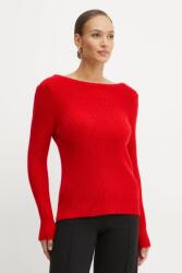 Morgan gyapjúkeverék pulóver MUNCH - piros L